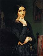 Hippolyte Flandrin, Portrait of Madame Flandrin